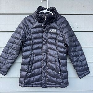 The North Face Kids XXS Charcoal Puffer Jacket
